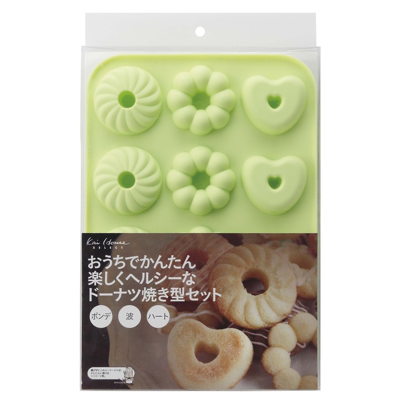 Kai House Easy, Fun, and Healthy Donut Baking Mold