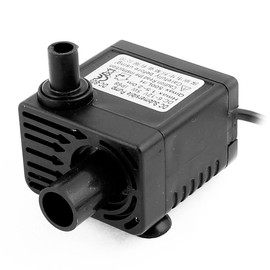 Qtqgoitem DC 6V-12V 5W Solar Mini Inlet Outlet Submersible Pump for Aquarium Fish Tank Fountain Pond (Model: 1f2 f73 e95 1e8 e85)
