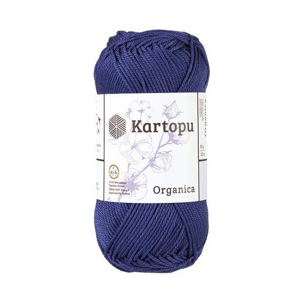 Kartopu Organica 50 g Knaul Cotton Yarn, Crochet Yarn Made