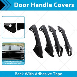 MAX COOL 4x Car Door Handle Covers Suitable for Honda Accord 4 Door Sedan 2008-2012