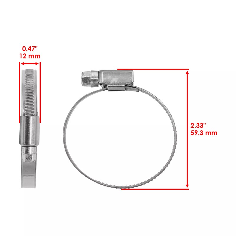 Caltric Carburetor Air Cleaner Joint Intake Boot For Yamaha Banshee