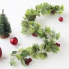 SENCOS Artificial Grape Vine Leaf Garland Plant with 5 Strings