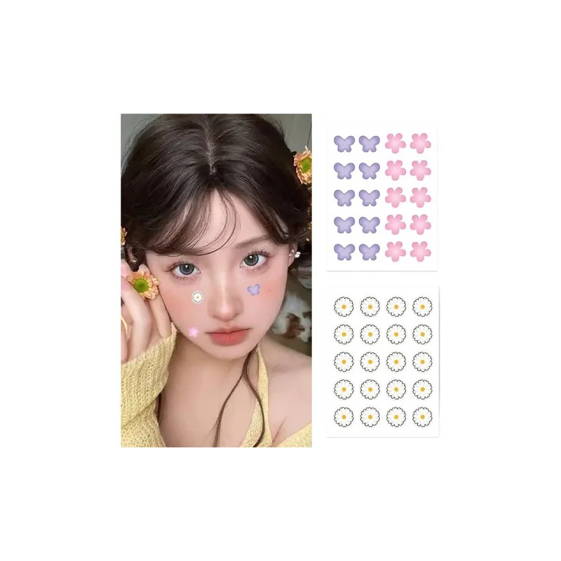 40/80/100/200pcs Pe Acne Patch Skincare Cute Design