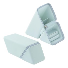 Sonic Caxsta Portable Pen Holder Wide with Drawer, Light Blue FD-2045-LB