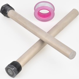 Anode RV Water Heater Set of 2 - Camper Water Heater Anode Rod 3/4'' Thread - Magnesium RV Anode Rod - Compatible with Mor-Flo and Suburban Water Heater Tanks