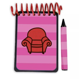 Handy Dandy Notebook Magenta Pink Handcrafted Handy Dandy Notebook