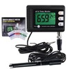 2 in 1 Temperature pH Monitor Meter Tester Sensor test