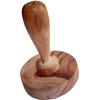 Wooden Potato Masher - Paratha, Roti Sekni for Kitchen and