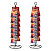 TJ.MOREE 2 Pack Chip Rack Display Stand, Snack Organizer for