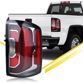 SAOKNCE LED Tail Light Assembly Rear Lamps for 2016-2018 GMC Sierra 1500/GMC Sierra 1500 Denali Right Passenger Side 84365931 GM2801295