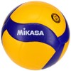 MIKASA Pallone Volley Gara V200W, Unisex Adulto, Blu/Giallo, 5
