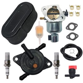 Partman Carburetor For Kawasaki FR651V FS651V Engines 15004-0828 15004-7062 15004-0986 with Air filter&Fuel pump