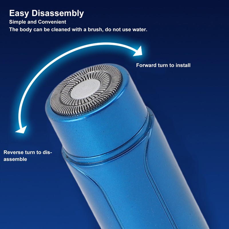 Electric Shaver High Efficiency Portable Rechargeable Electric Beard Trimmer and