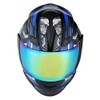 1Storm Motorcycle Bike Full FACE Helmet Mechanic Skull - Tinted