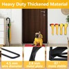 Boot Rack, 4 Pair Wader Hangers Wall Mount Shoe Rack