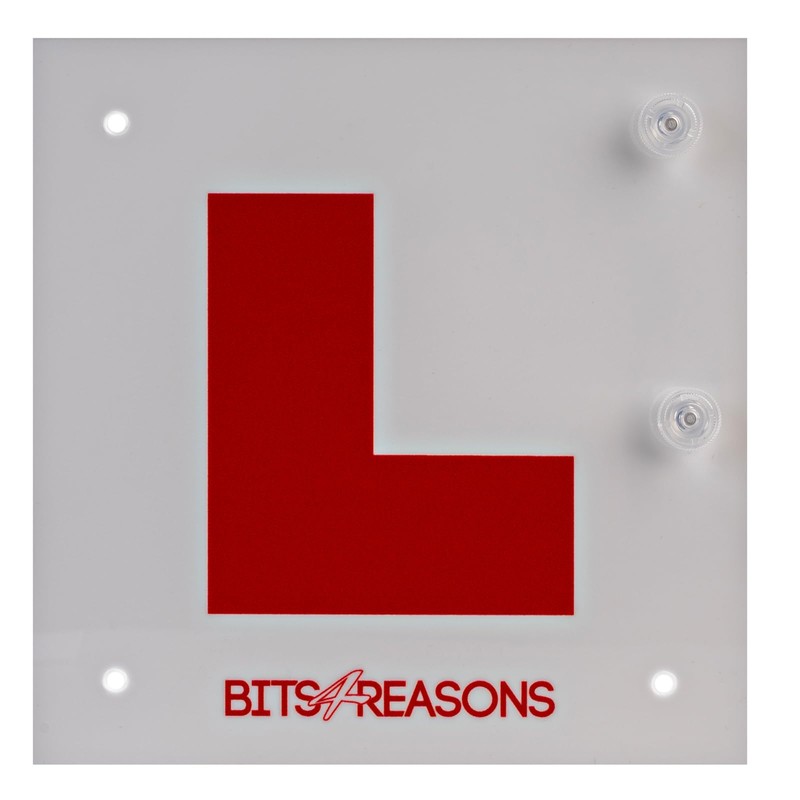 BITS4REASONS - PROFESSIONAL GRADE CLIP ON L PLATE FOR STANDARD