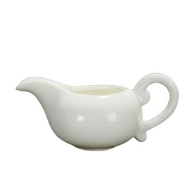 Gravy Boat, Ceramic Sauce Boat Sugar Dish Sauce Dipping Bowl, Porcelain Tea Cups for Coffee Drinks, Porcelain Gravy Boat,White Ceramic Cups,Salad Dressing Dispenser