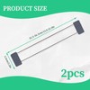DALAETUS 2 Pcs Telescopic Drain Racks Set, Multifunctional Over the