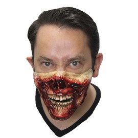 Ghoulish Productions Muzzle Zombie Half Mask Standard