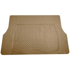 The Quality Cover Beige Premium Trimmable Vinyl Cargo Mat Fit Most Cars, Trucks, Suvs, or Vans