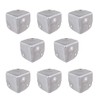Tiazza 8Pcs Galvanized Tool Box Corner Protectors Aluminum Box Angle