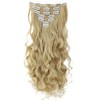 PRETTYSHOP XXL 60 cm Set of 8 Clip-In Extensions Hair