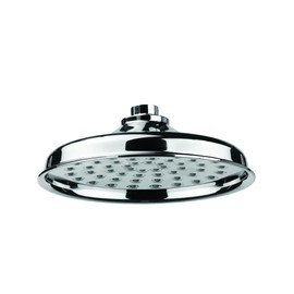 Croydex AM169841 Traditional Rain Shower Overhead, Stainless_Steel, Silver, 17.3x2.5x3.5 cm