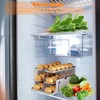 Rolling Egg Holder, Egg Container for Fridge, 3-Tier Egg Organiser,