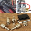 Heavy-Duty Brass Amp Input Reducers (1/0 AWG to 4 AWG)