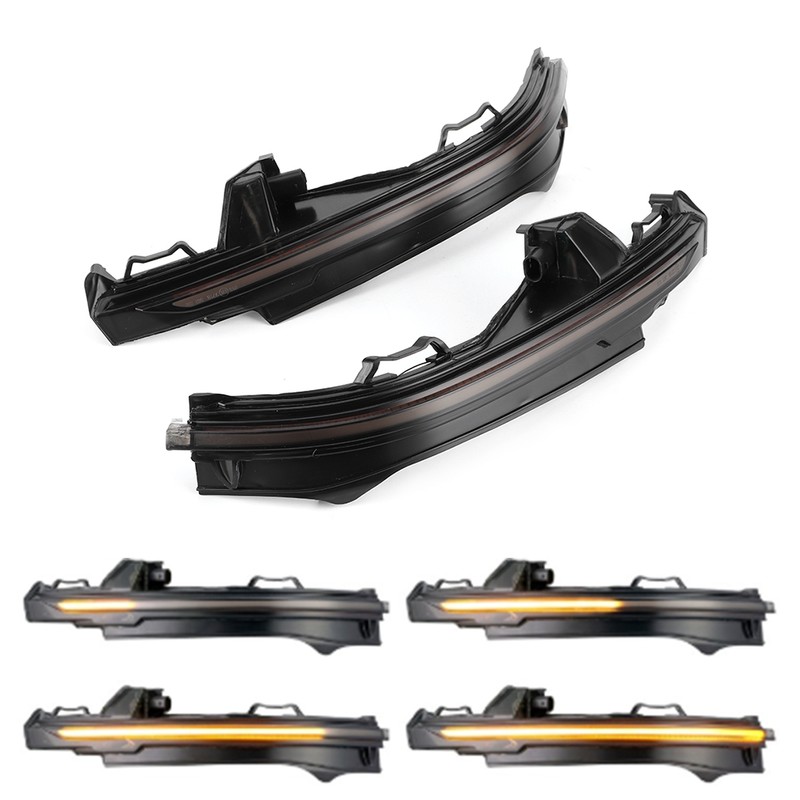 12V 1.5W LED Dynamic Sequential Blink Exterior Side Mirror Indicator