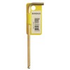 BONDHUS BL10MG No.38076 Hex Ball Point L-Wrench, 0.4 inches (10 mm), Short Handle: 1.9 inches (49 mm), Long Handle: 7.1 inches (180 mm), Gold Guard Processing (14K)