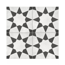 Anatolia Satori FREE SHIP*17 pcs*Satori Nouveau Nero Starlight Deco 8”x 8” Matte Porcelain Tiles