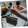 BESPORTBLE Elegant Makeup Bag with Spacious Interior Compact Travel Toiletry