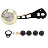 Fishing Reel Handle Aluminum Alloy Prevent Slip Ergonomic Replacement Baitcasting