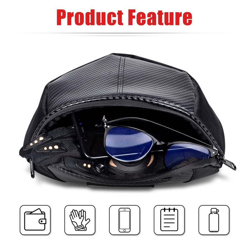 Goldfire Snowmobile Windshield Bags Accessories Ski Doo Dash Bag Dashboard