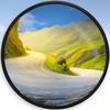 24" Unbreakable PC Convex Mirror with Adjustable Bracket - Vision