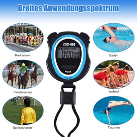 Pack of 3 Stopwatch Sports Stopwatch Waterproof Handheld Digital Stopwatch Stopwatches Sport Stopwatch Stopwatches Simple Stopwatch Large Stopwatch Digital Stopwatch Analogue