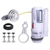 FinFuture 2-Inch Toilet Flush Valve Dual Flush Valve Replacement with
