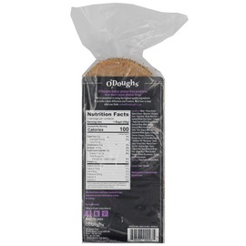 O'Doughs Thins - Sprouted Whole Grain Flax Bagels 10.6oz | Presliced | Good Source of Fibre, Cholesterol Free, Trans Fat Free. | Pack of 6 |