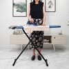 Duwee 12"x36" Ironing Board with Heat Resistant Cover and Thicken