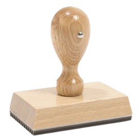 PKV – Beihilfe Billing from Kaufhaus2010 – Wooden Stamp with Ink Pad – Custom (67 x 45 mm) in Various Designs, Office, Booking Stamp