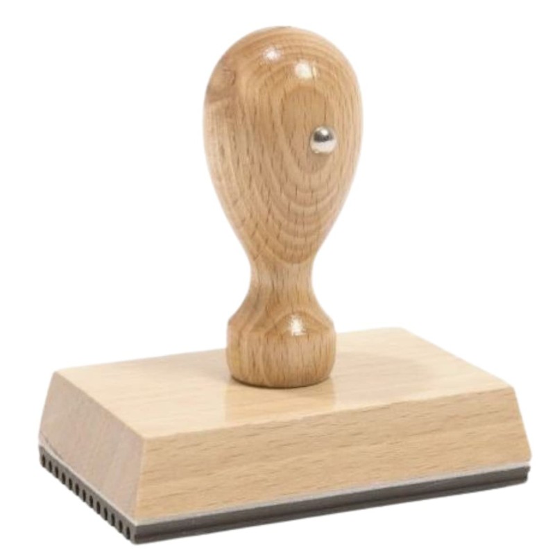 PKV – Beihilfe Billing from Kaufhaus2010 – Wooden Stamp with