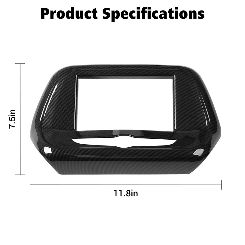 Voodonala for Chevy Camaro Center Navigition Panel Cover Compatible with