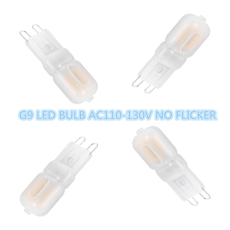 Sriomny G9 LED Bulb 2W Equivalent to 20、25W Halogen lamp