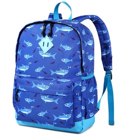 VASCHY Children's Backpack, Boys Kindergarten 4-6 Years Cute Lightweight Waterproof Dinosaur Unicorn Backpack for A4 Primary Folders Preschool with Chest Strap, Mousey grey, Taille unique, Daypacks