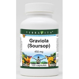 Graviola (Soursop) - 450 mg (100 Capsules, ZIN: 428259)