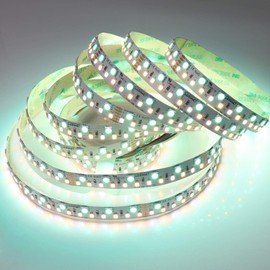 LEDENET Double Row 24V RGBCCT Flexible LED Strip Lighting 24 Volt 900LEDs/spool RGB W WW RGBW RGBWW Tunable White LED Tape Ribbon Lamp Non-Waterproof 5 Meters Long