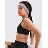 CRZ YOGA Softness Mold Girls Butterluxe Sports Bra - Double