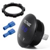 Mini Waterproof Voltmeter with LED Digital Display, Voltage Meter DC