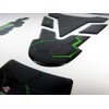 BIKE-label 503101 Tank Pad Motorcycle Tank Protector Sticker Green Universal